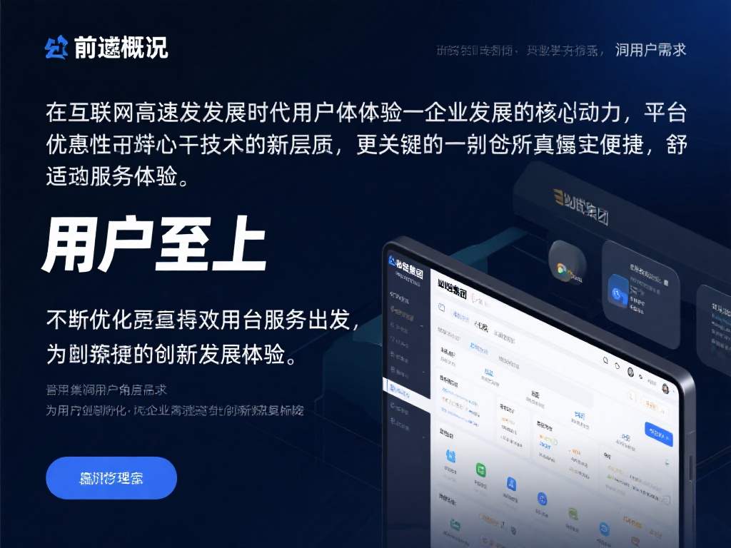 前言：
在互联网高速发展的时代，用户体验已成为企