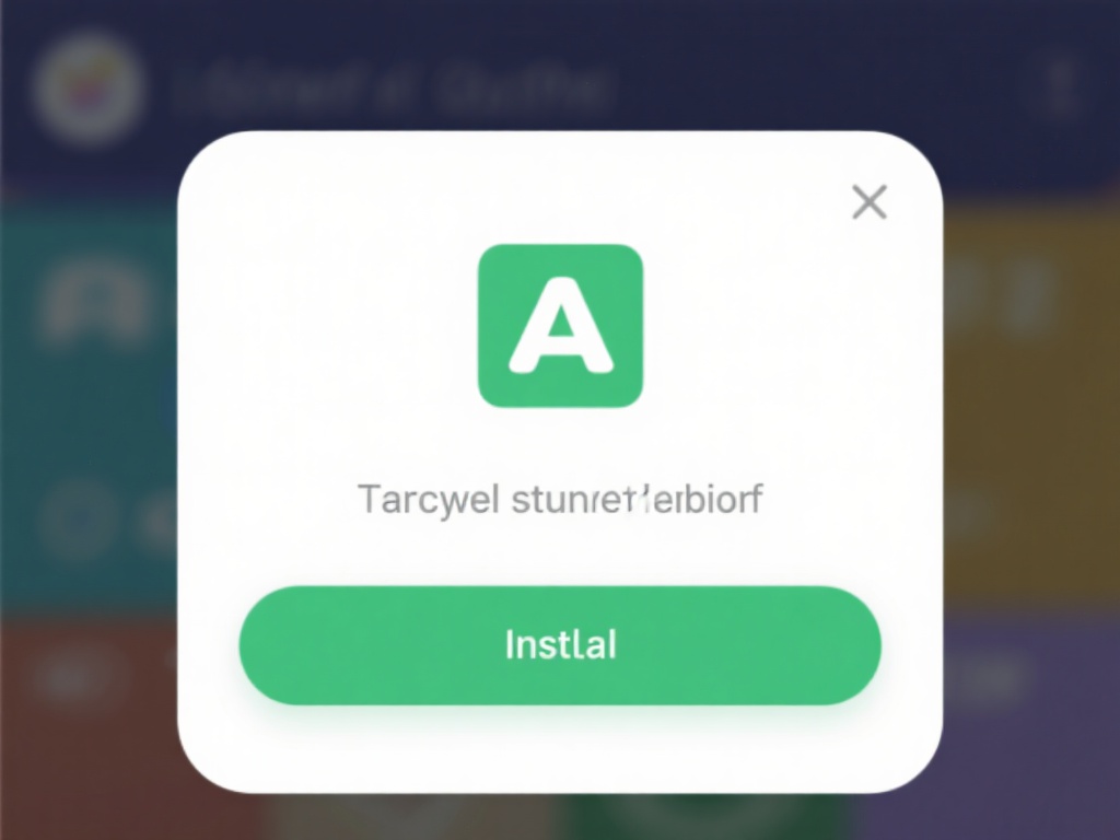 安装应用程序
找到下载完成的APK文件，点击进行